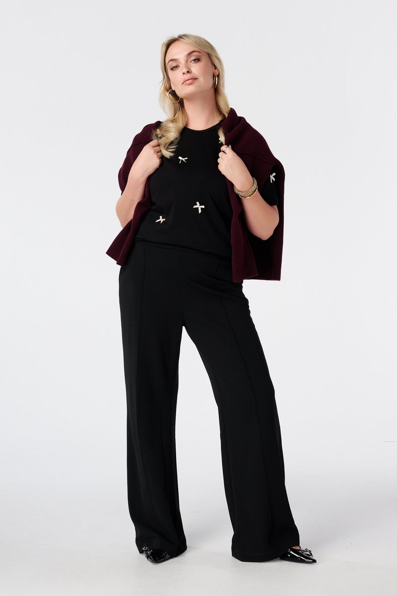 MS Mode Broek Straight leg pantalon