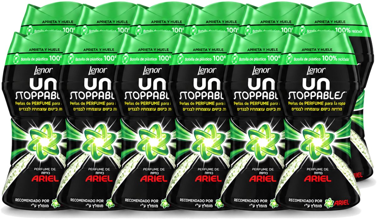 12 x Lenor – Geurbooster – Parfum van Ariel – 11 Wasbeurten – 140 g - Voordeelverpakking - 12 stuks
