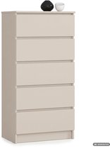 Ladekast K60 / Kasjmier / 60 cm / 5 Lades / 60 x 40 x 121 cm