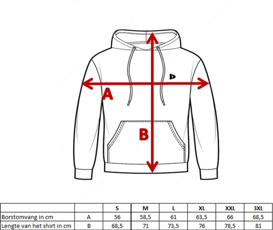 2-Pack Donnay - Fleece sweater met capuchon (Sem) - Sporttrui - Heren - Black/Brown (809) - maat XL