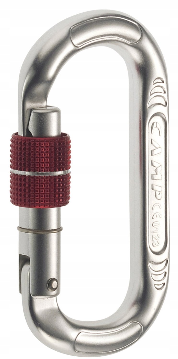 CAMP Oval Compact Lock Karabiner Gepolijst - Veilig en Licht