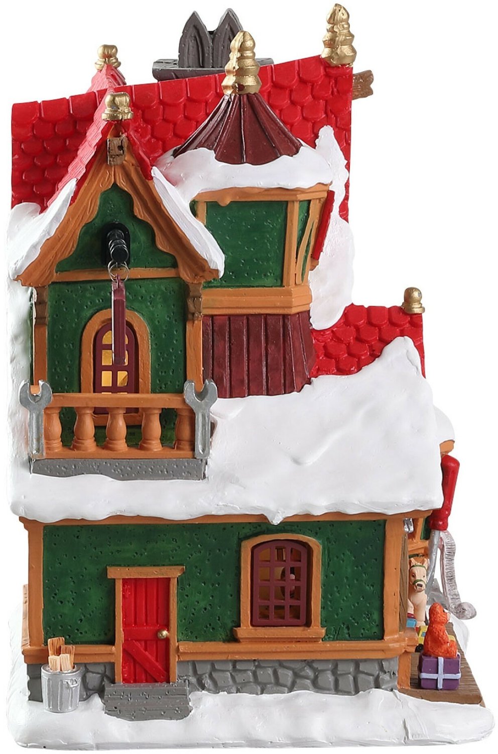 Lemax Kerstdorp The Elf Workshop - Met verlichting – foto 2