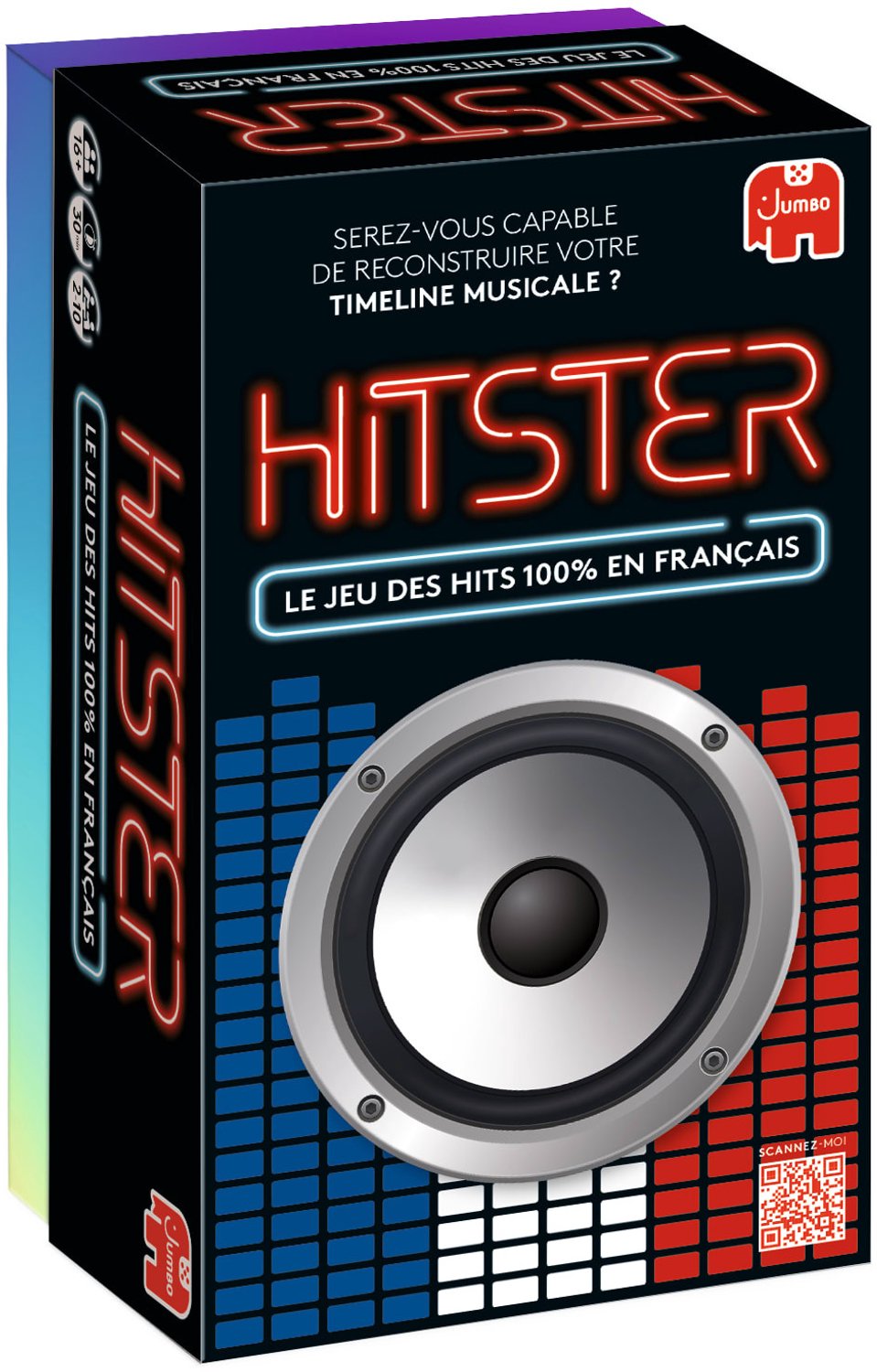Jumbo Hitster Chansons Francophone – Franstalig Muziekspel – Franse Muziek – Partyspel – Actiespel — afbeelding 2