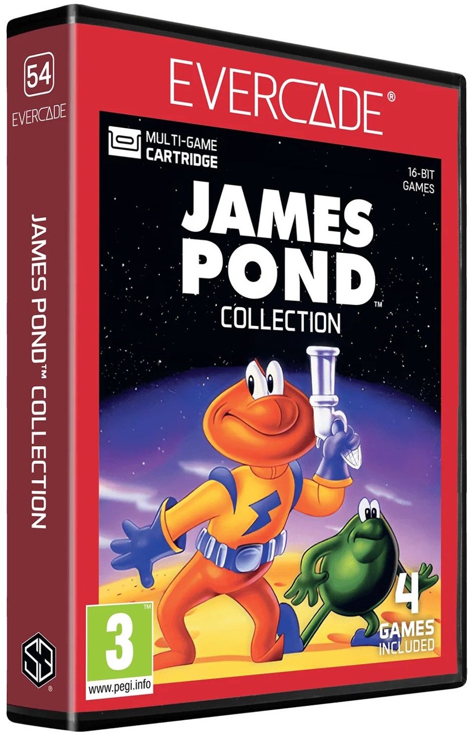 Evercade Cartridge - James Pond Collection - 4 games
