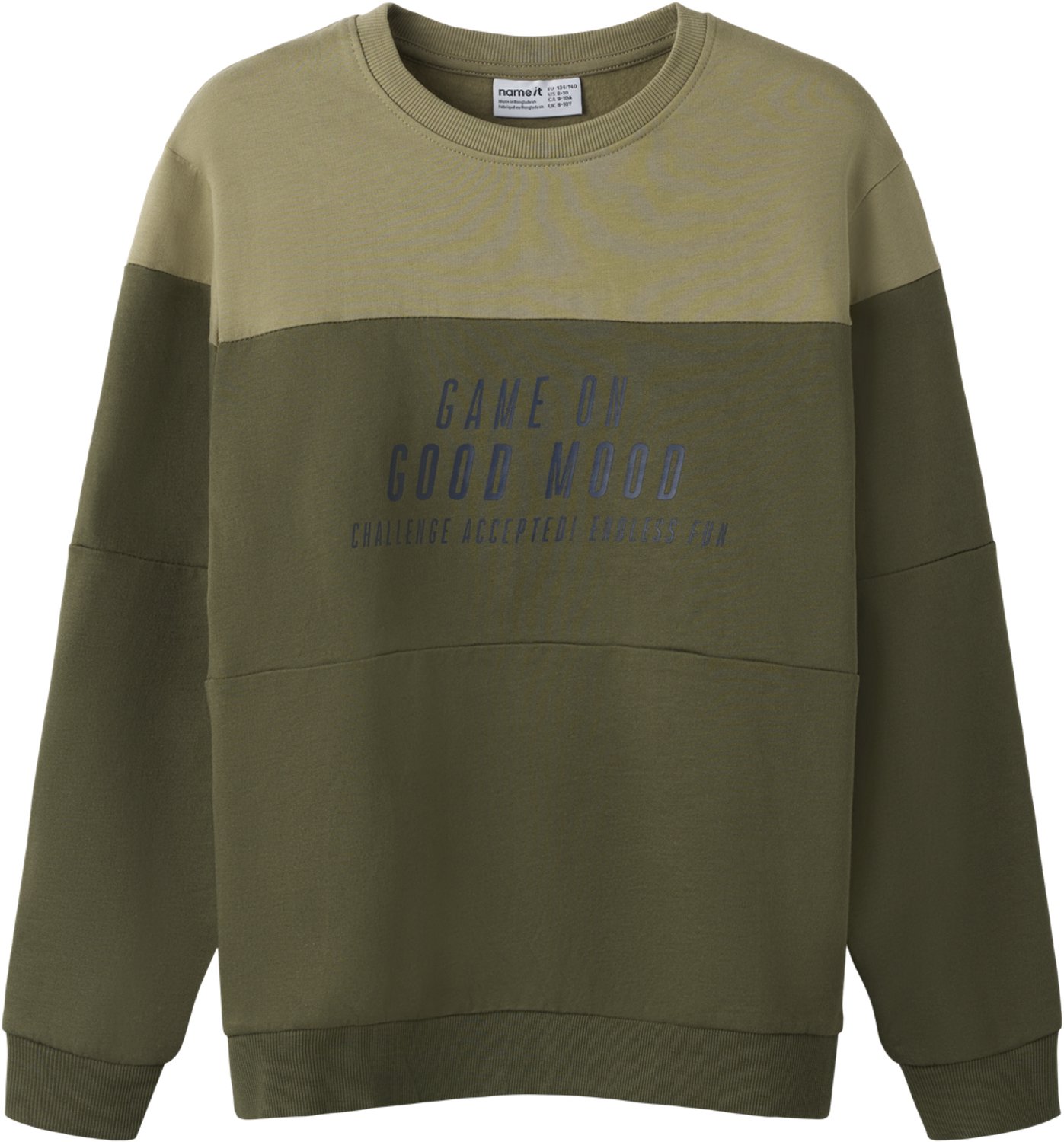 NAME IT - NKMVEMIL LS NREG SWEAT BRU Jongens Trui