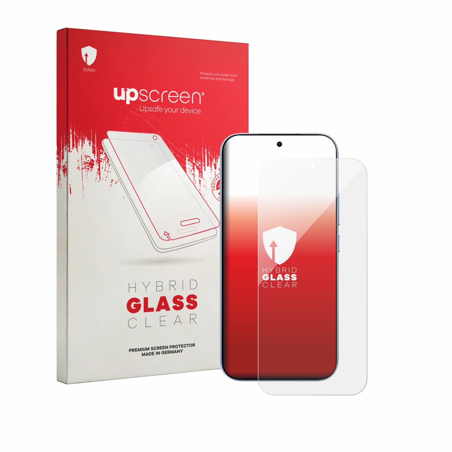upscreen - Screenprotector voor Xiaomi 17T (case-friendly) - Folie Beschermfolie Beschermglas transparant