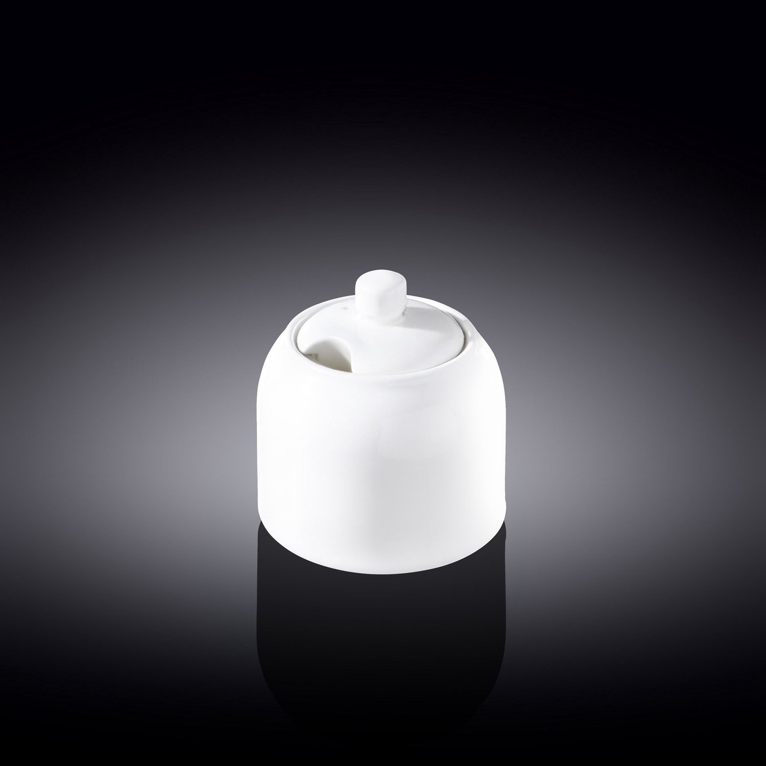 Wilmax England Suikerpot 280 ml Wit Porselein WL-995017/1C