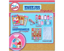 DP Factory - Eat more cake - Koekjes - Verpakset - Inclusief Receptenboekje - Recepten - Verpakking