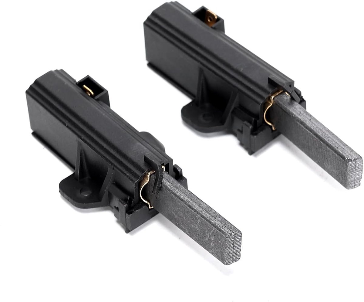 Set van 2 Koolborsthouders voor Wasmachine 105982, 124309 - Geschikt voor Diverse Merken, 13.5x5x34mm, Duurzaam en Betrouwbaar