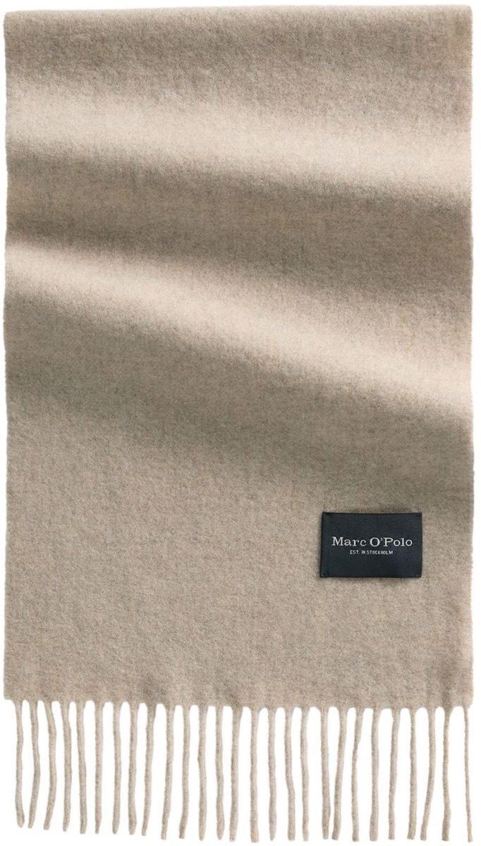 Marc O'Polo sjaal Woven Scarf Driftwood Haze Taupe