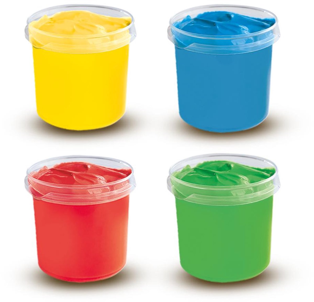 SES Creative - My First - Vingerverf - 4 kleuren – mengbaar – glutenvrij - makkelijk uitwasbaar - Verven voor de allerkleinsten – 4x145ml - Vanaf 1 jaar — cadeau in Spellen & Speelgoed - foto 8