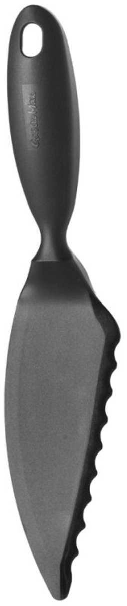 GastroMax taartschep, zwart, vaatwasserbestendig, 55×40×275 mm