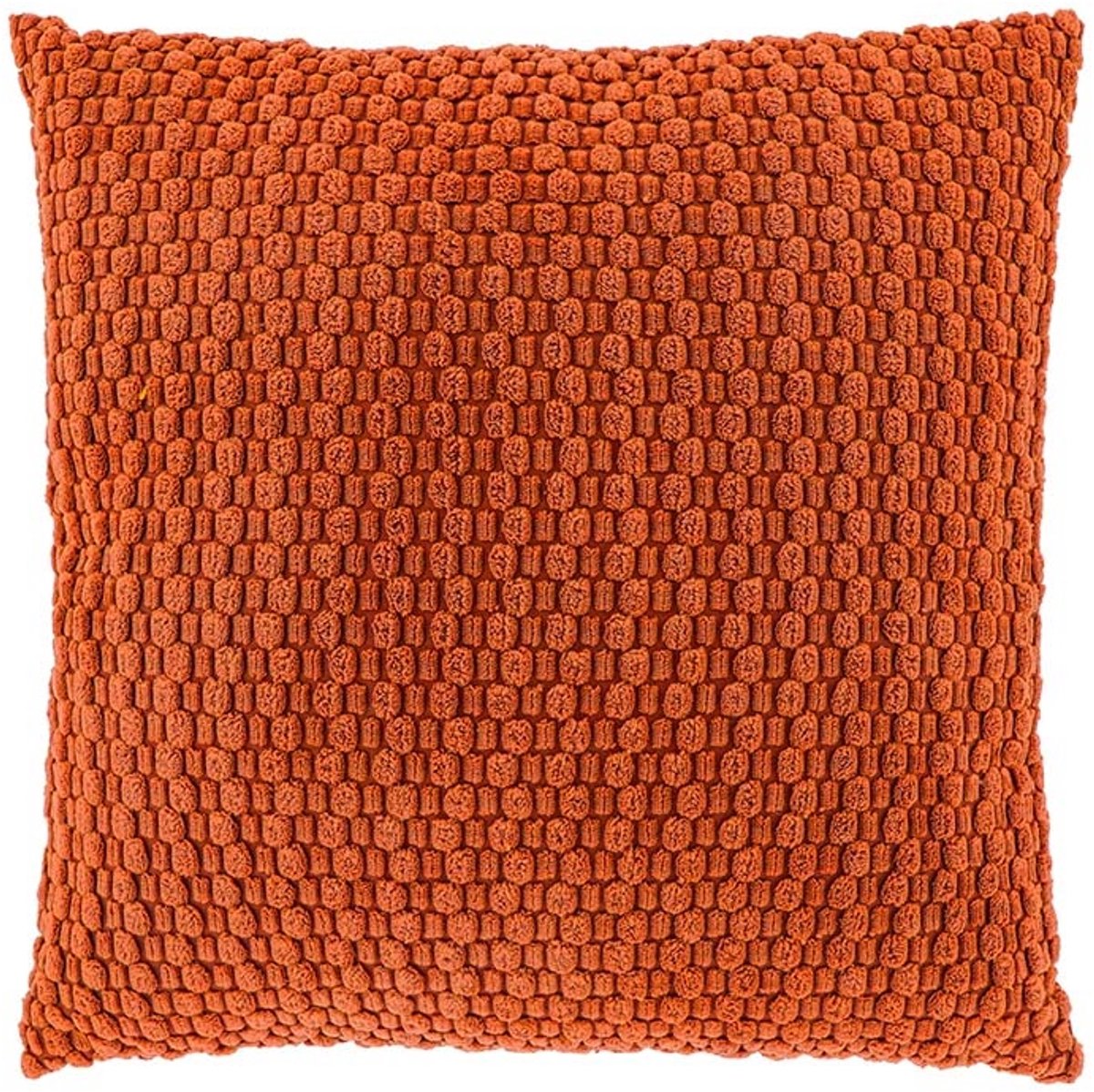 Unique Living Sierkussen Camille - Orange Flame - 45x45cm Oranje