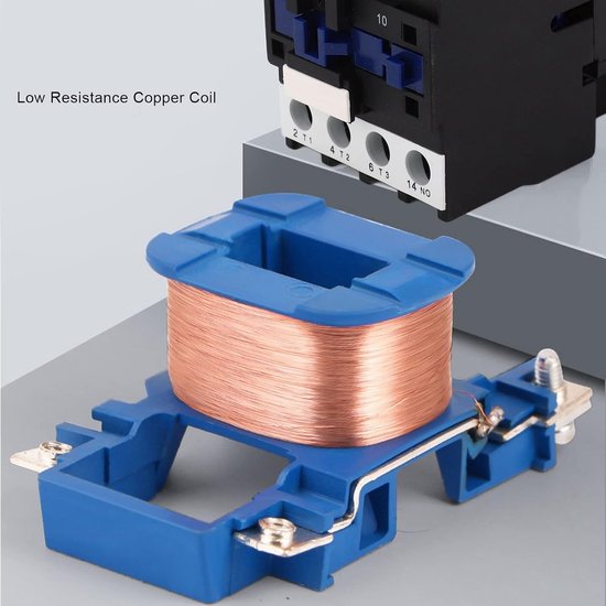 Driepolige AC Beschermschakelaar 380V 25A, Koper Spoel met Zilver Contact, Normaal Open Circuitsysteem voor Afstandsbediening en Veiligheid — afbeelding 2