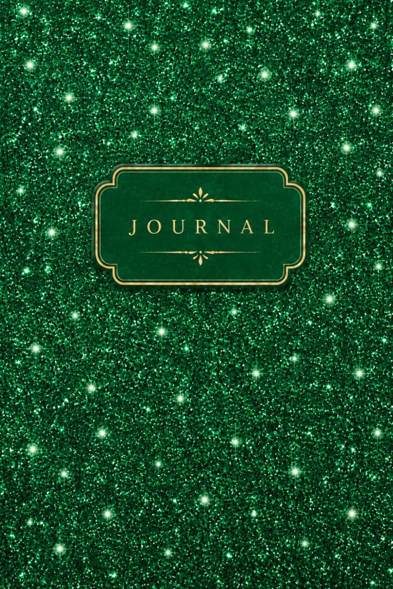 Emerald Green Glitter Journal - ShopVlot