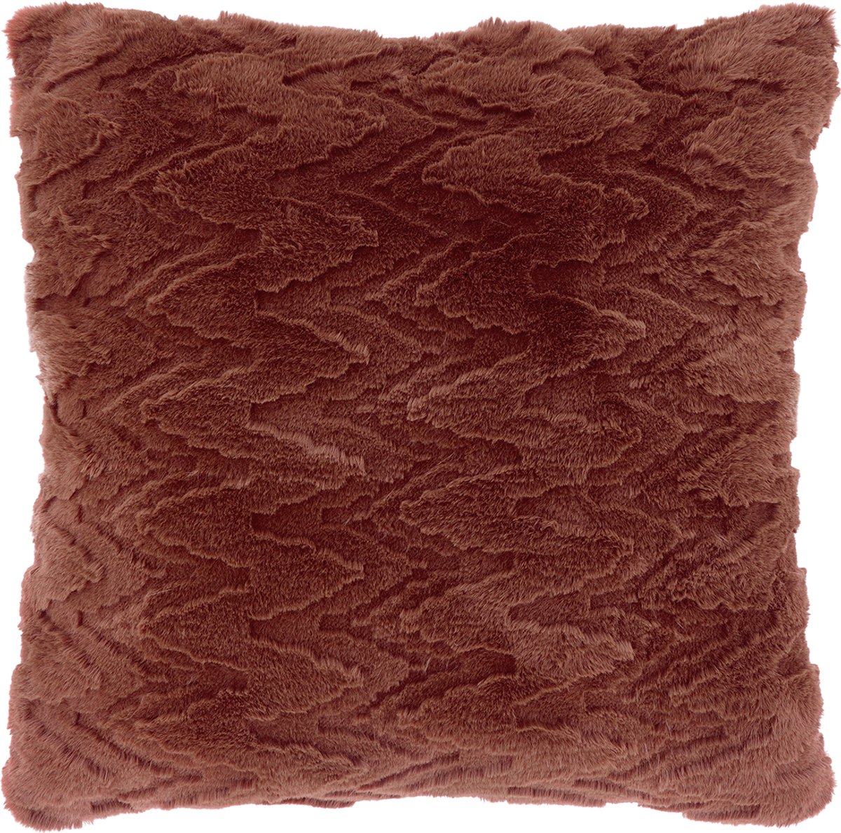 Unique Living Sierkussen Liora 45x45cm - Marsala Oranje