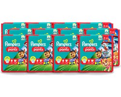 12 x Pampers – Luierbroekjes – Baby Dry Pants Paw Patrol Maat 4 – 25 Luiers - Voordeelverpakking - 12 stuks
