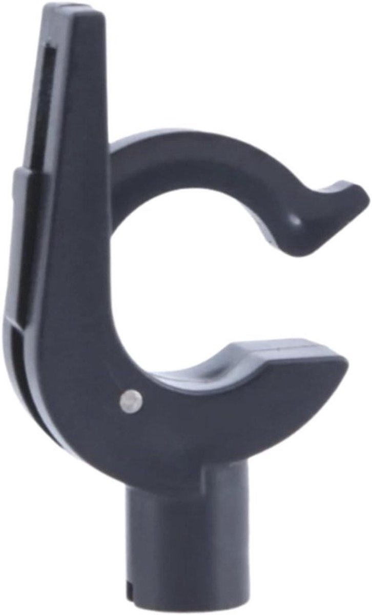 Platenspeler toonarmclip - armsteunhouder - naaldbescherming - voorkomt wiebelen - 4 x 1 cm - zwart