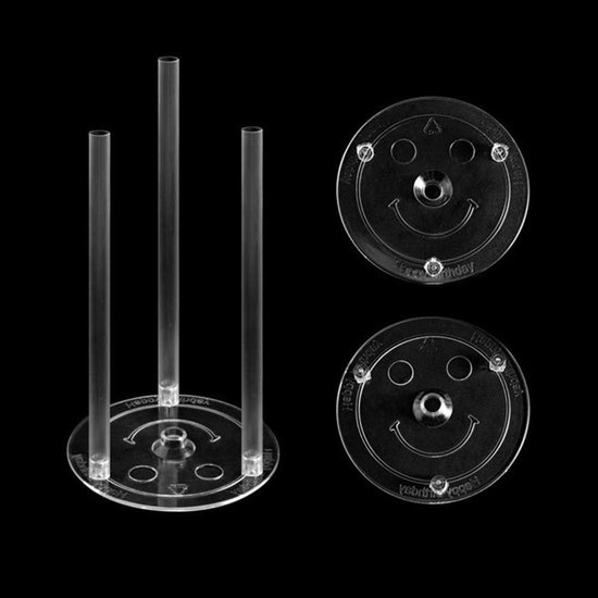 Cake Plates en Cake Layer Supports - Set van 5 Cake Bases in Diverse Maten (3.5/4.7/6.3/7.9/26cm) voor Perfecte Taarten en Gebak — afbeelding 5