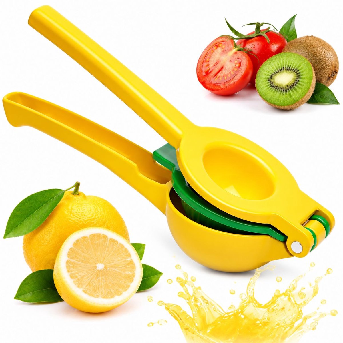 VHV - Citruspers - Citroenpers - Sinaasappel pers - Handmatig - Handmatige sapcentrifuge - Limoenpers - Keukenbargereedschap