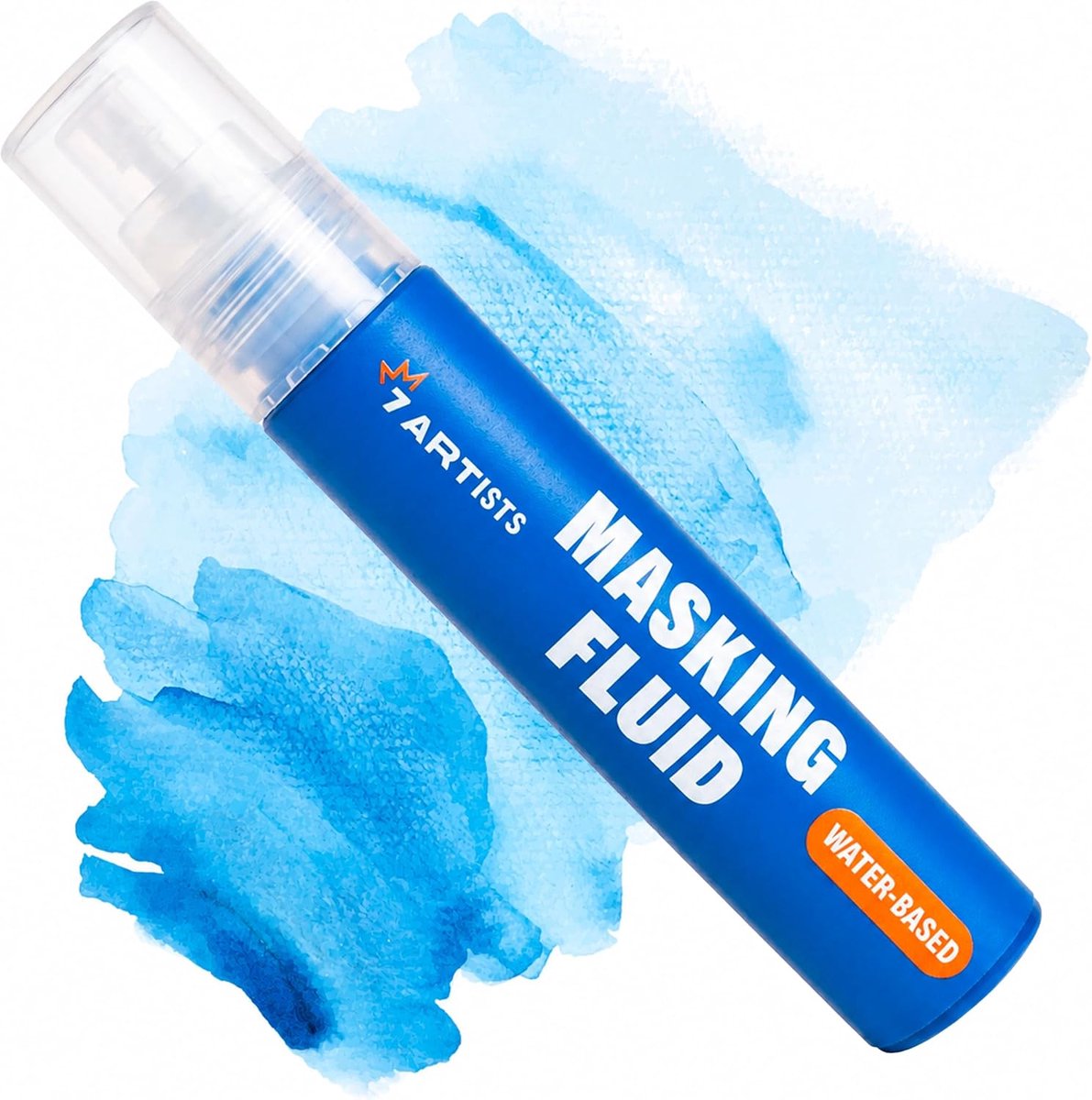 Masking Fluid Gel 30ml – For Watercolor Painting - Liquid Masking Liquid With Peel Film For Precise Artificial - ShopVlot
