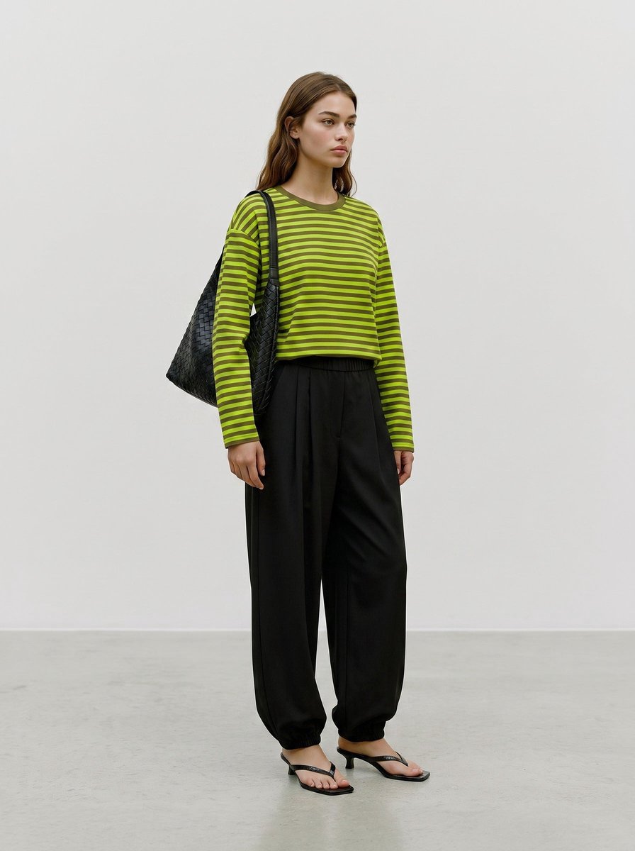 Vero Moda Broeken AWSILLE Mid waist Broek