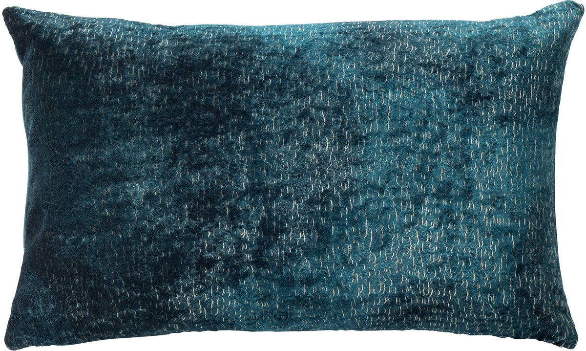 ELOISE | sierkussen | 30x50 cm | Deep Teal | blauw | Hoii
