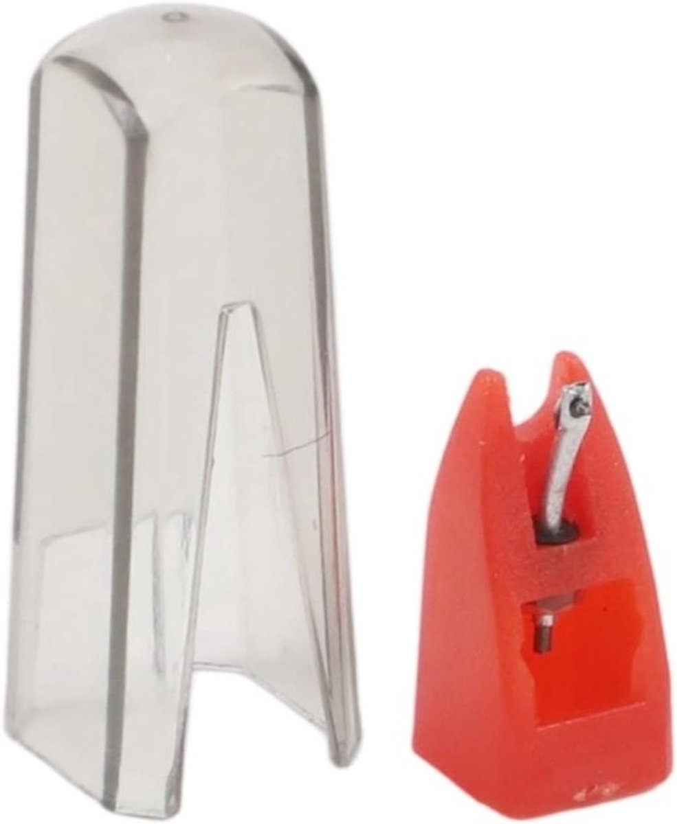 Vervangingsnaald - Stylus - Muziek afspelen - Duurzaam ABS-materiaal - 6 x 4 x 3 cm - Rood