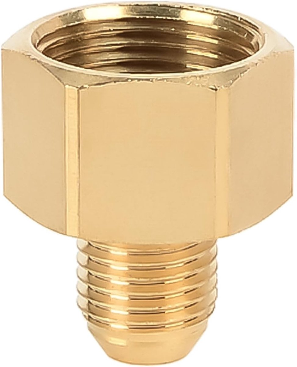 Hoge Druk Waterpomp Adapter 22mm Vrouwelijk naar 14mm Mannelijk, Messing Coupler voor Tuinslangen en Waterleidingen