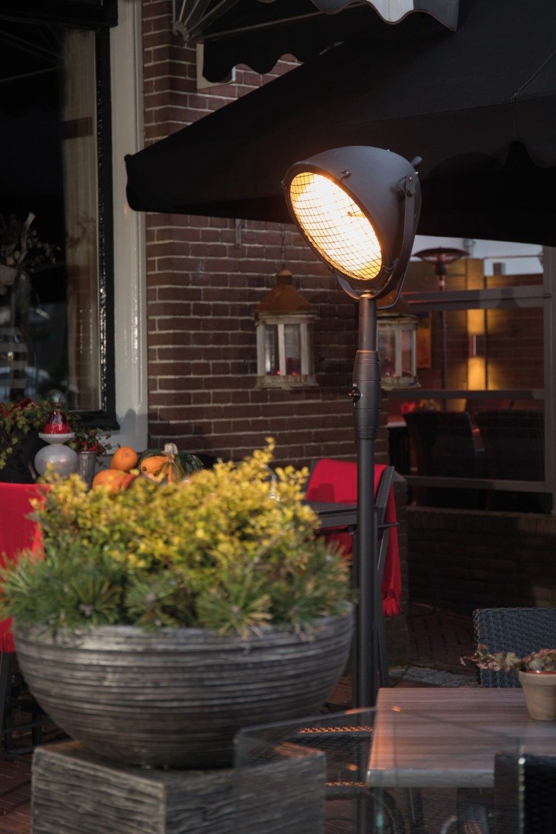 Sunred Indus Bright 2100 W - Freestanding patio heater - Black