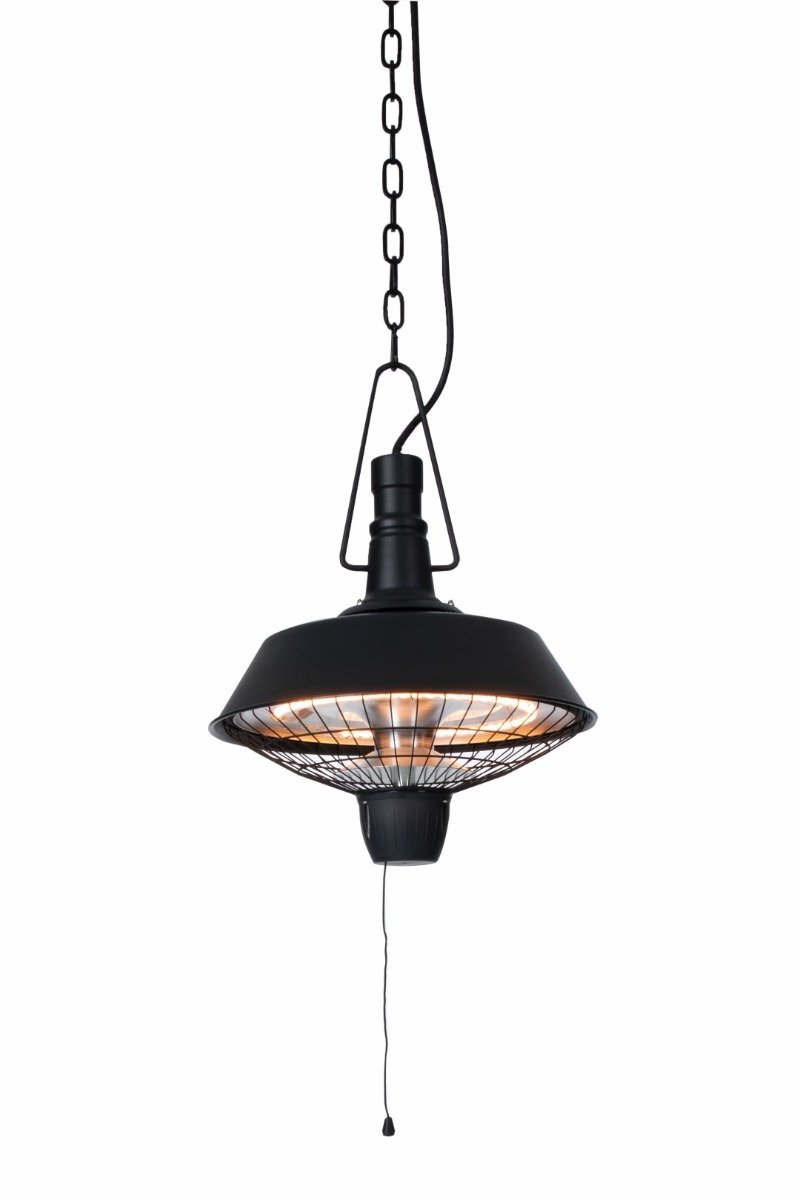 Sunred Indus Bright 2100 W - Hanging Patio Heater - Black