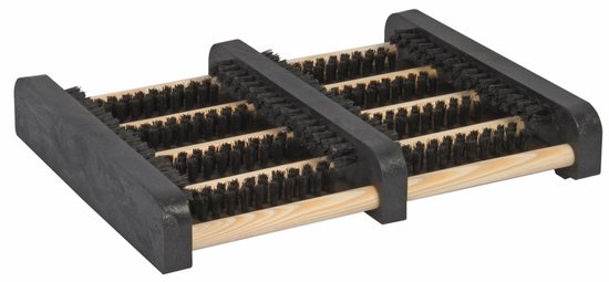 Schoenveger / schoenen borstelmat  35 x 27 cm - voetenveger / schoenveegmatten / deurmatten — afbeelding 2