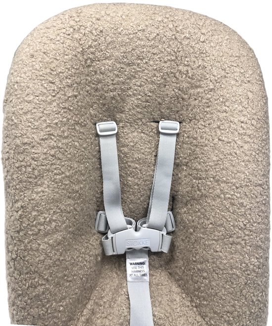 #04 Newborn hoes, Teddy zand Boucle, Stokke Tripp Trapp. Ook geschikt voor Kidsmill Up. — afbeelding 2