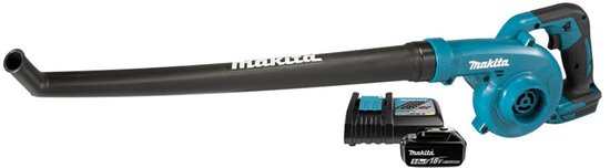 Makita DUB186RT 18V Li-Ion accu bladblazer set (1x 5,0Ah) - 192km/h