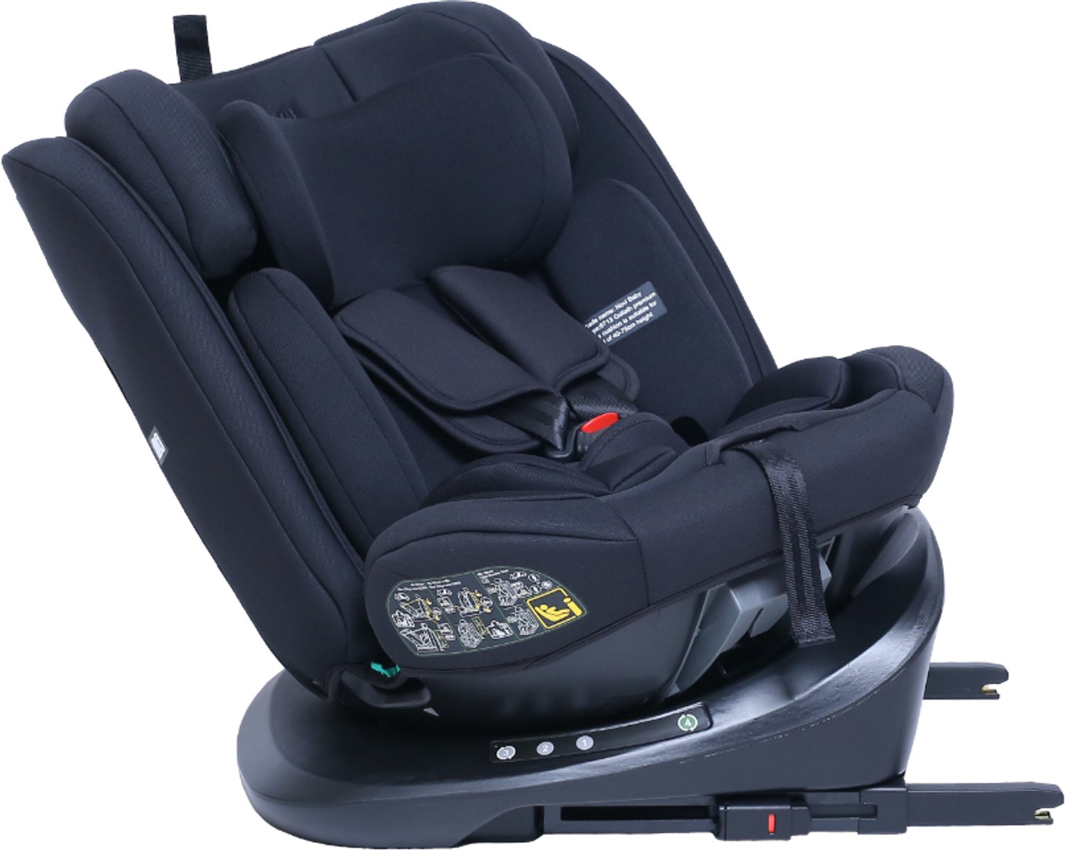 Novi Baby® Goliath Premium Autostoel - I-Size - Draaibaar - Zwart – foto 8