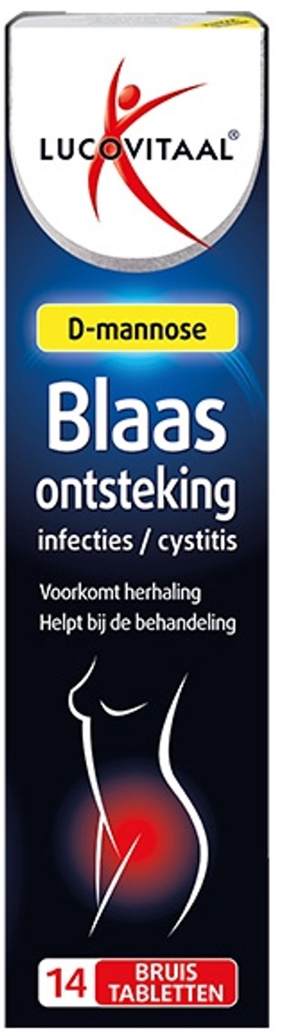 Bol.com Lucovitaal D-Mannose Blaasontsteking 14 Bruistabletten aanbieding