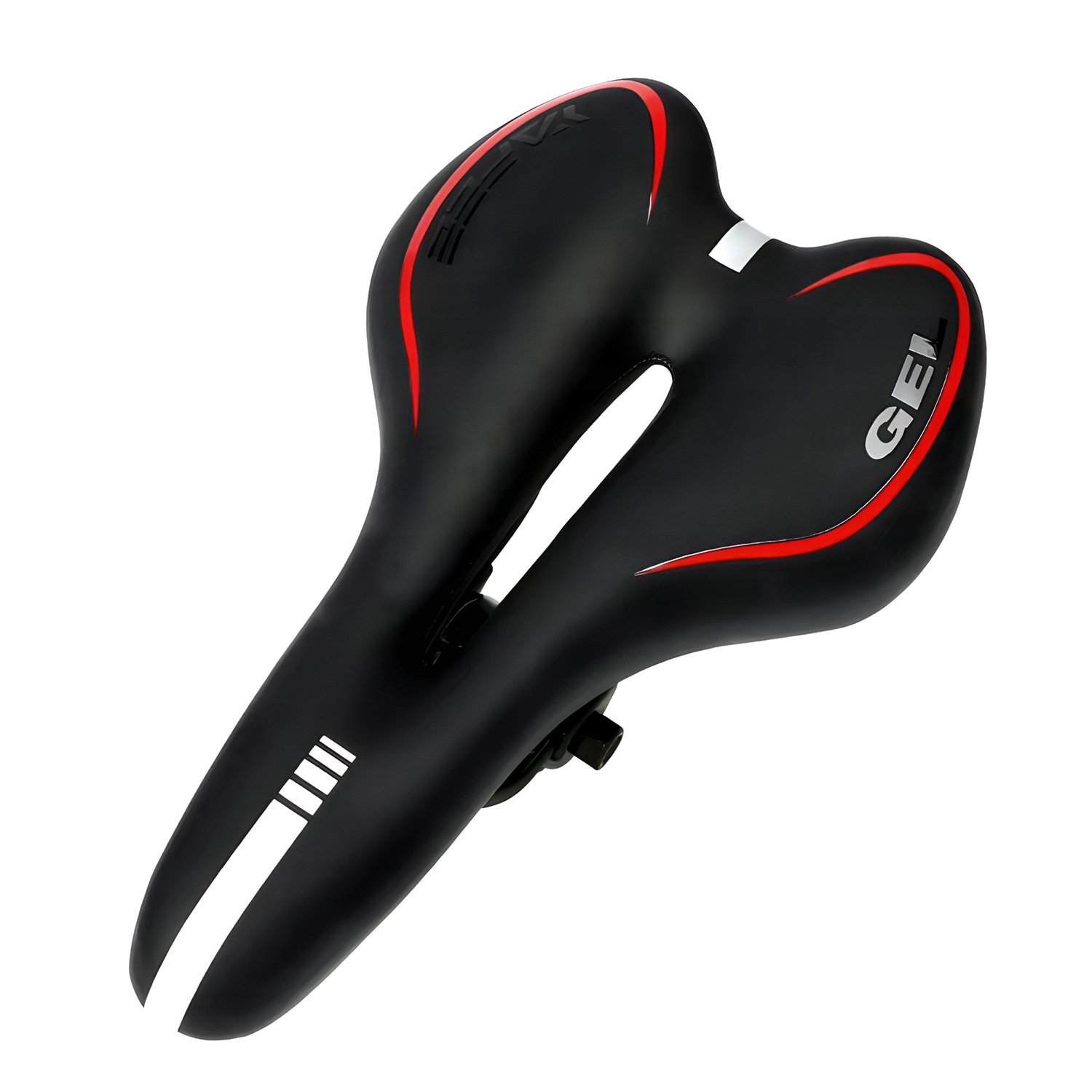 Comfortabel Fietszadel Sportief Breed Extra Ventilatie Rood