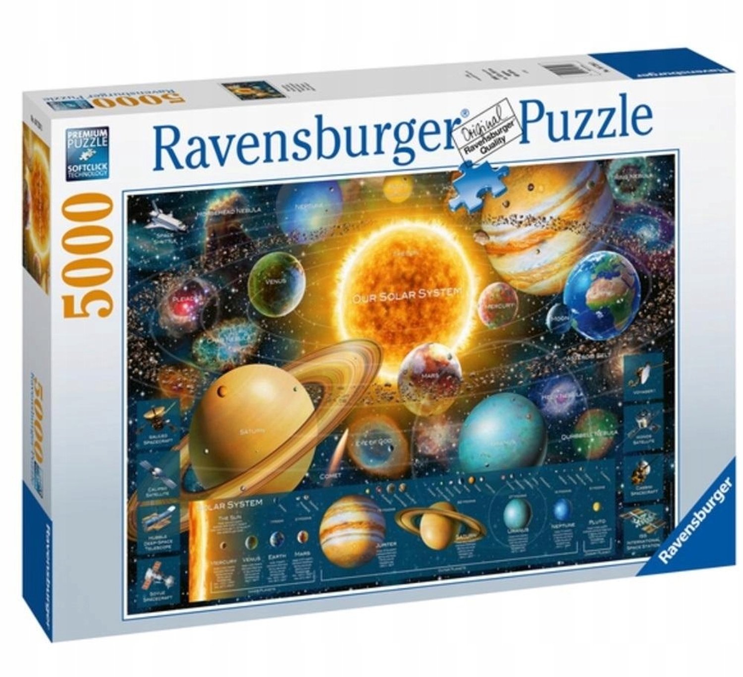 Ravensburger Puzzel 5000 Stukken: Zonnestelsel Educatief