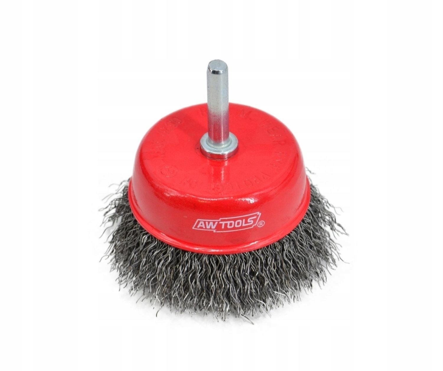 AW-Tools Schijfborstel met Schacht 75mm - Metaal Reinigen