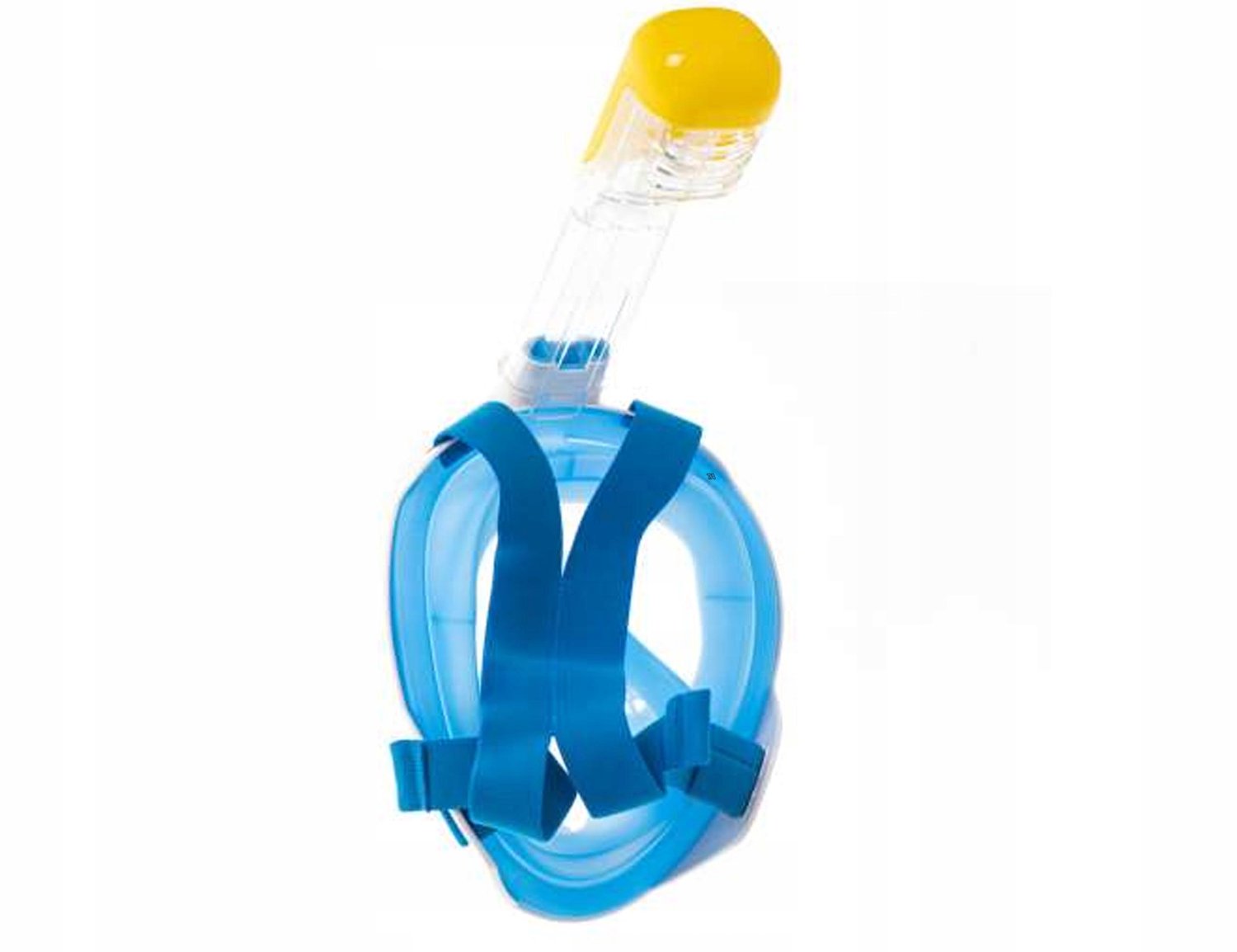 Volledig gezichtsmasker snorkelset L/XL - Blauw