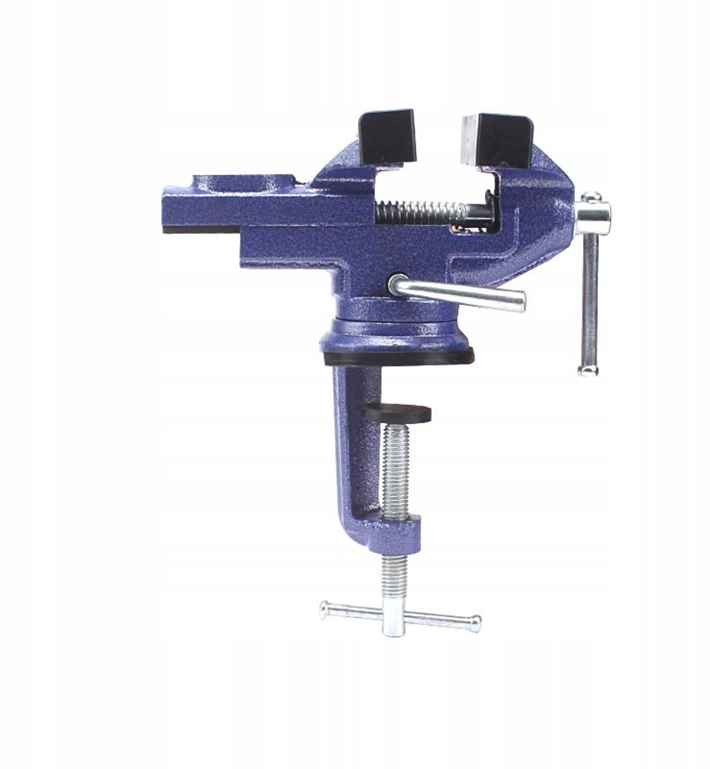 Draaibaar Modelbouwbankklem 80mm met Beschermkappen