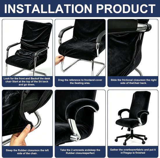 Ergonomische Stoelhoes voor Kantoor- en Gamingstoelen - Bescherming, Stijl en Comfort — afbeelding 5