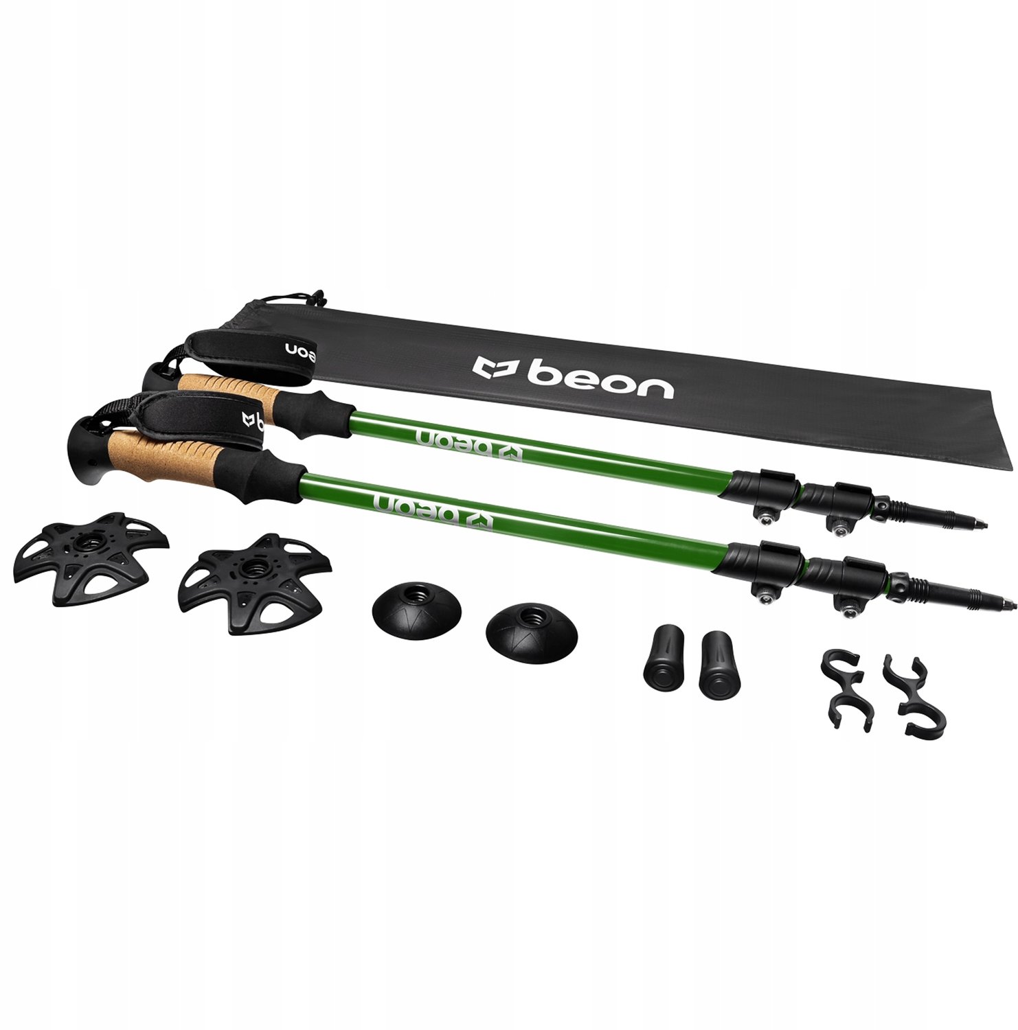 Beon Pro Terra Trekkingstokken - Nordic Walking, Wandelen, Aluminium