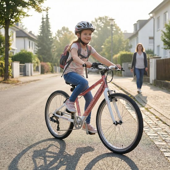 Kinderfiets 24 inch vanaf 7 jaar - SRAM X4 8v - V-brakes - 9 kg - PRO — afbeelding 2