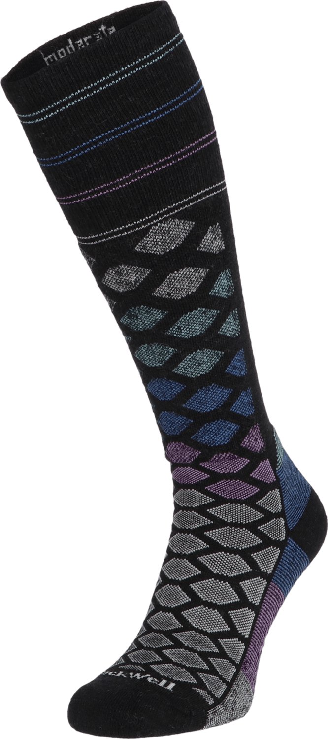 Sockwell - The Edge Medium - Dames - Skisokken - Zwart