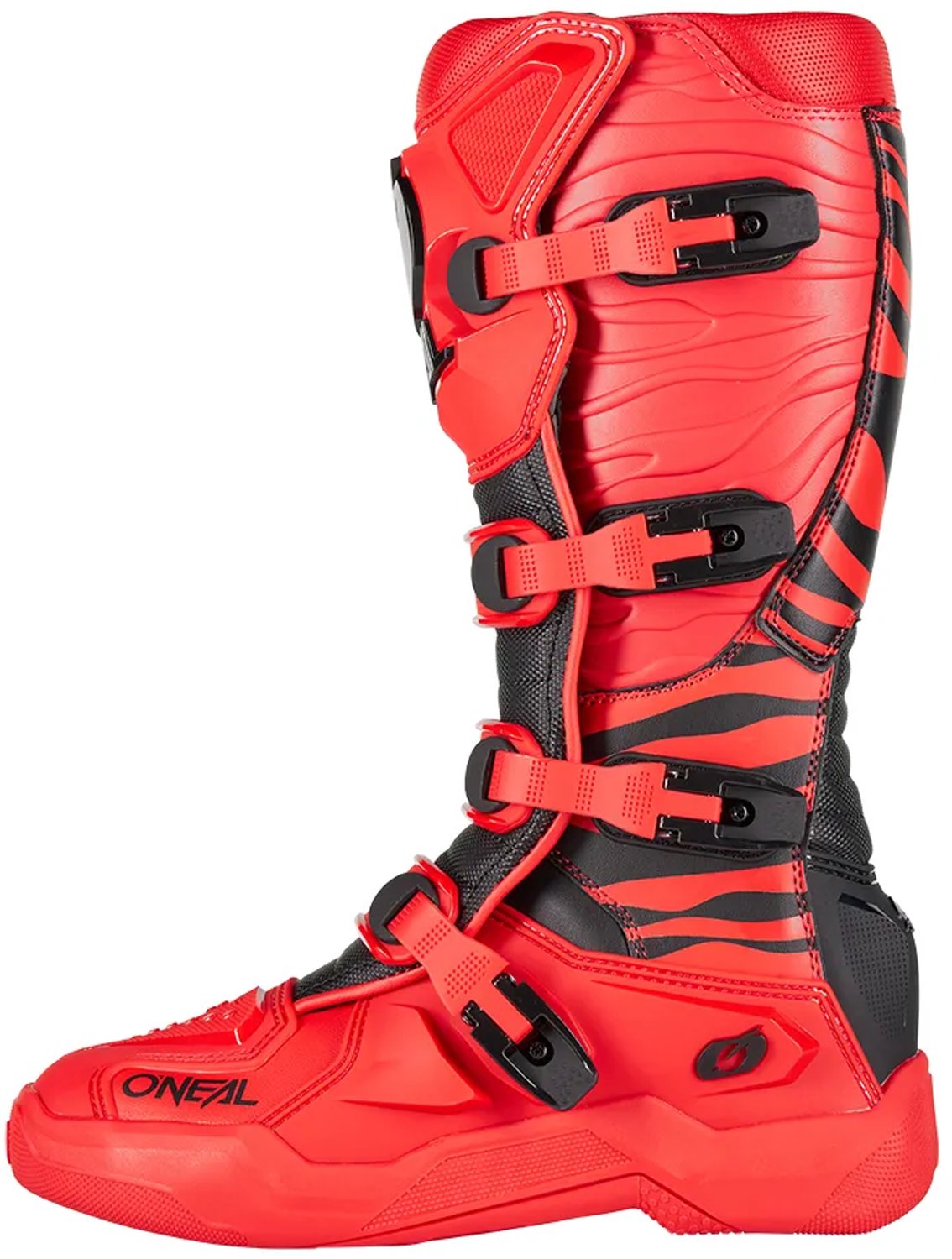 Oneal 3srs Zebra Off-road Laarzen Rood EU 49