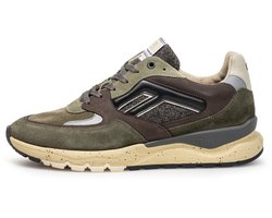 Floris van Bommel - De Treener 01.69 - Veterschoenen sneakers - SFM 10154 51 03 - Groen