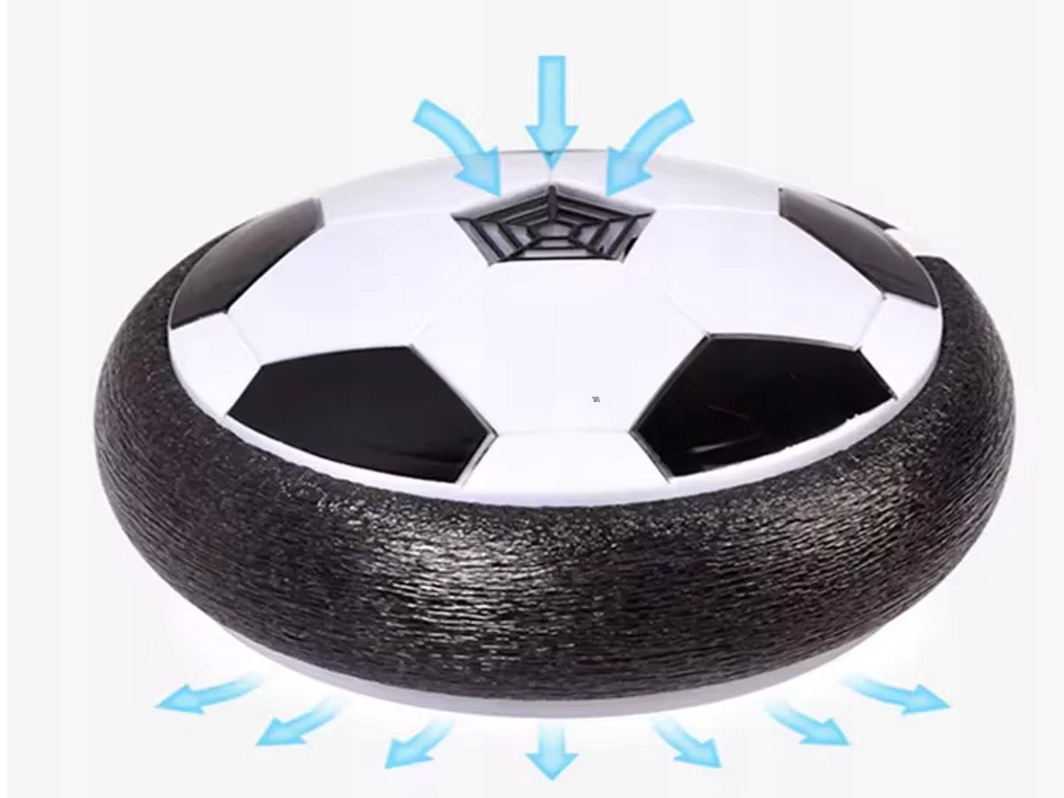 Zwevende Voetbal Hoverball - Licht & Geluid - Indoor Air Hockey