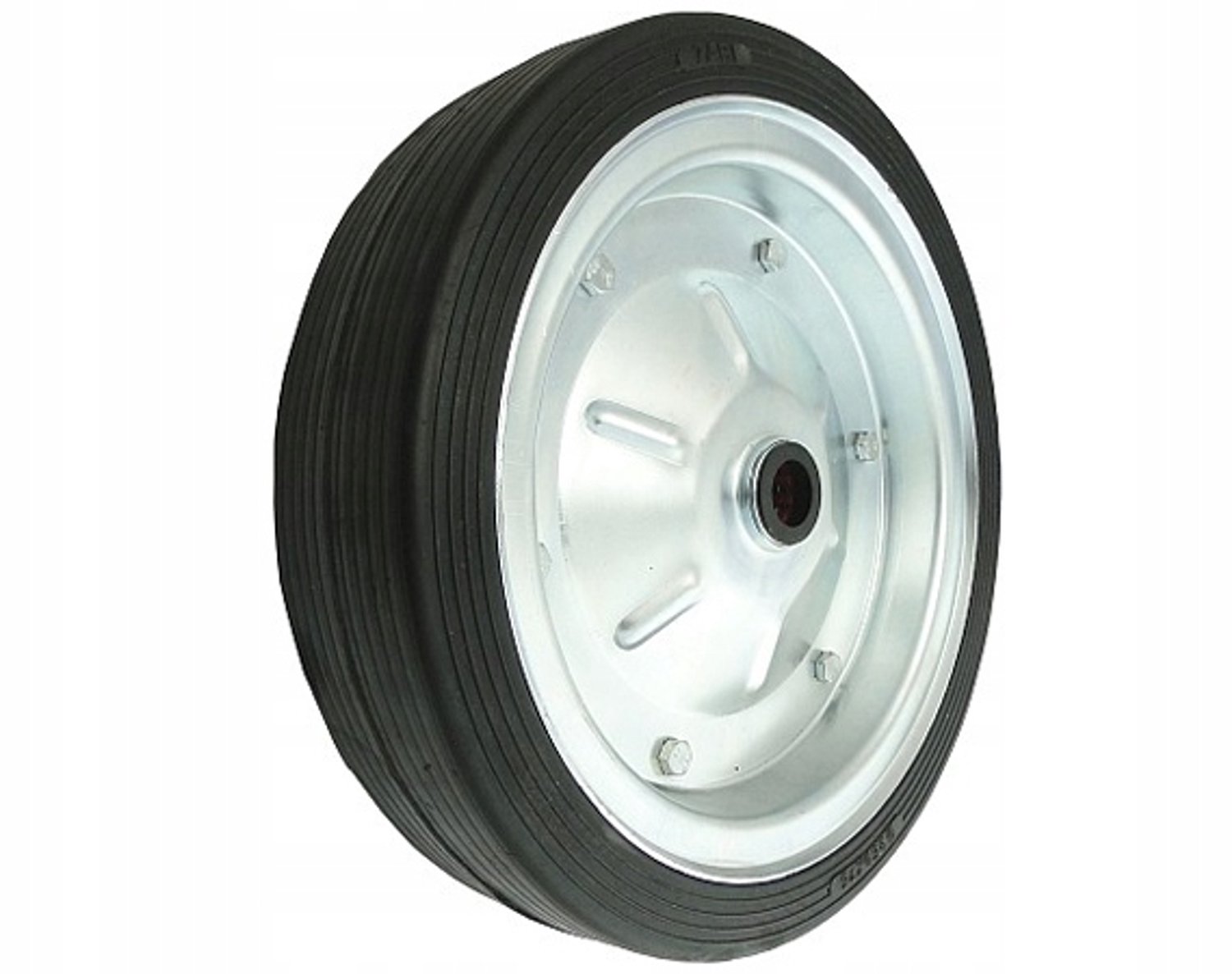 Metaal-rubber wiel 350mm voor karren, 250kg belastbaar
