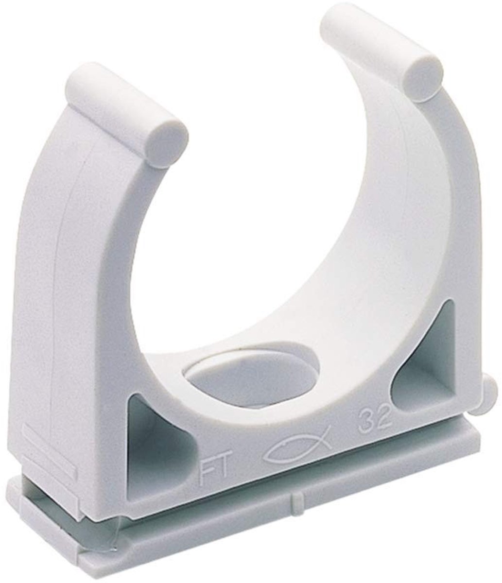Elzusha - PVC Clip voor Kabelbevestiging Set van 100